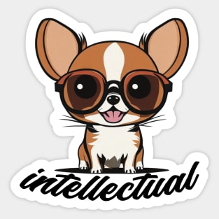 THE INTELLECTUAL PET Sticker